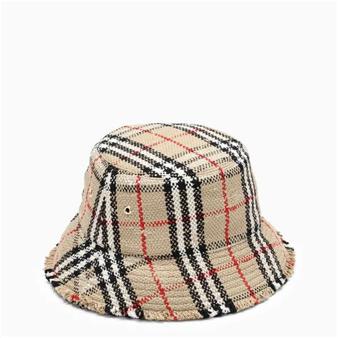 burberry bucket hat size chart|burberry technical check hat.